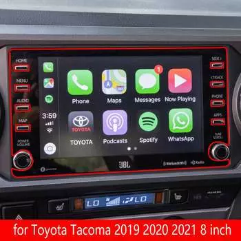 Для Toyota Tacoma 8-дюймовый автомобильный GPS-навигатор из закаленного стекла Защитная пленка для экрана Авто Интерьер