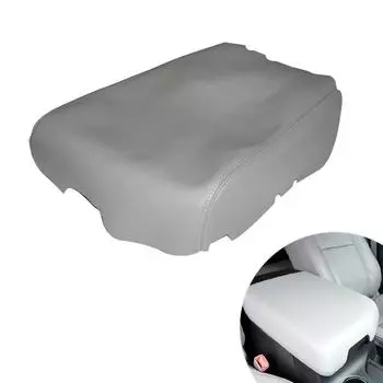Для Toyota Tundra 2007 2008 2009 2010 2011 2012 2013 кожа из микрофибры, крышка центральной консоли автомобиля, накладка на подлокотник