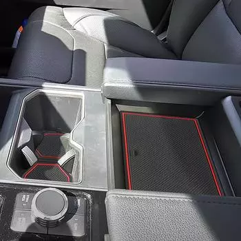 для Toyota TUNDRA 2025-2025 Противоскользящий коврик для паза под дверью, аксессуары для интерьера, нескользящая резиновая накладка на дверь, наклейка на автомобиль 30pcs