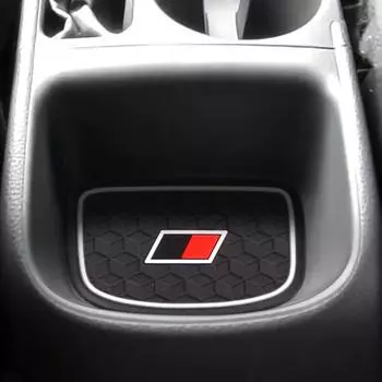 для Toyota Yaris 2020 2024 Противоскользящий коврик для паза в воротах Модификация для гибридных аксессуаров GR Sport Style Нескользящая накладка