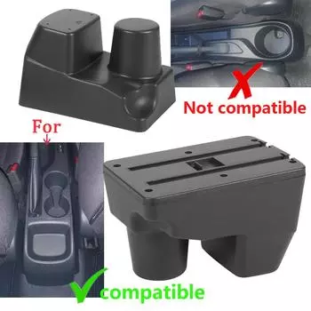 Для Toyota Yaris Armrest Box Для Toyota Yaris Elegant Car Armrest Car Storage Box Детали для модернизации Аксессуары для салона автомобиля Arm