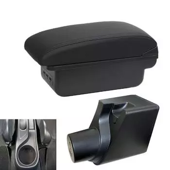 Для Toyota Yaris Hybrid Car подлокотник, детали для модернизации, детали интерьера, USB для хранения 2015-2021 чёрный