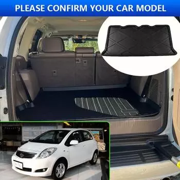Для Toyota Yaris XP130 130 2015 2011~2019 2016 2017 автомобильный коврик для багажника, устойчивый к высоким температурам, коврик для хранения, аксессуары для интерьера