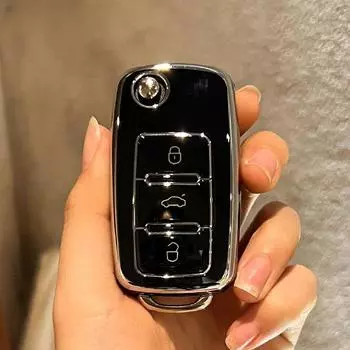 Для TPU автомобильный пульт дистанционного ключа чехол чехол для Volkswagen VW Polo Golf Passat Tiguan Beetle Caddy T5 Up Eos Skoda Octavia Seat Leon Altea