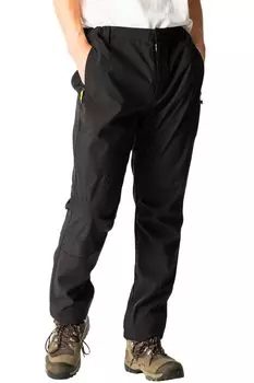 для треккинга, скалолазания, водонепроницаемые длинные брюки [Benkke] [удобная одежда] брюки, мужские, для активного отдыха, брюки, водонепроницаемые, водоотталкивающие, походные брюки, (L) чёрный