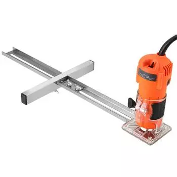 Для триммера, направляющая кромки, инструменты для позиционирования разделочной доски, открывалка для отверстий для DIY деревообрабатывающего фрезерного станка, круговая фрезерная канавка