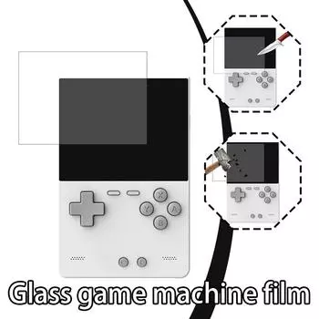 Для Trimui Brick TG3040 закаленное стекло экранная пленка игровая 9H протектор консоль аксессуары экран F E5O0 for TRIMUI BRICK-1pcs