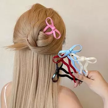 Для укладки и укладки волос Элегантные аксессуары для волос из ацетатного волокна Креативные небесно-голубой