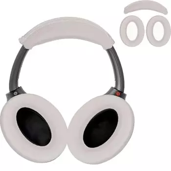 Для ULT WEAR Чехол Чехол ULT WEAR Совместимый чехол для амбушюр Чехол для головы Защитный чехол Удобный карабин в комплекте Легкий дорожный Устойчив к царапинам белый