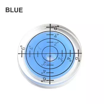 Для уровня спирта пузырьковый 32 мм X 7 мм Мини Круглый Bullseye- Leveler Лодка Караван Плитка Отрегулируйте уровень Игрушки Инструменты Высокое качество