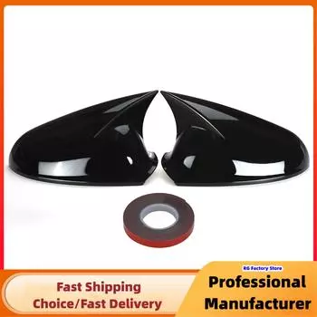 Для Vauxhall Opel Astra H MK5 2004-2009 и Astra J MK6 2010-2015 Крышка зеркала заднего вида, 1 пара, дополнительная крышка бокового зеркала