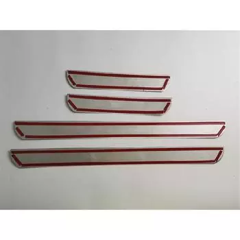 Для Vauxhall Opel Astra JK 2011-2014-2017 2018 ультратонкая накладка на порог, защитная накладка, автомобильные аксессуары