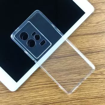 Для vivo iQOO 11 iQOO11 Pro 5G тонкий кристально чистый прозрачный мягкий чехол из ТПУ на заднюю панель, защитный чехол для камеры iQOO 11 чистый