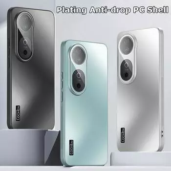 Для vivo S19 S18 S17 S17t Pro Dazzle Plating PC Shell Camera Full Cover с пленкой для объектива Super Anti Drop Silica gel Edge Anti-slip Case Protector S19 чёрный