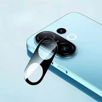 Для Vivo S30 Pro Mini 3D Защитное стекло для объектива камеры Чехол Заднее стекло для VivoS30 S30promini Позиционирующее защитное кольцо Пленка Vivo S30 чёрный