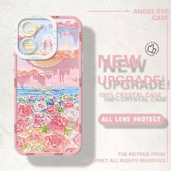 Для Vivo Y15S Y17S Y36 Y20 Y22S Y28 Y75 Y33S Y18 V27 V29e V30e V20 V21 Tecno Pova 5 цветочный узор мягкий прозрачный ТПУ полный защитный чехол для объектива Vivo Y15A