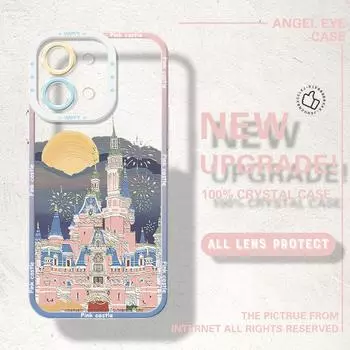 Для Vivo Y15S Y17S Y36 Y20 Y22S Y28 Y75 Y33S Y18 V27 V29e V30e V20 V21 Tecno Pova 5 красивый пейзаж кристалл мягкий полный объектив защитный чехол для телефона Infinix Hot 30 Play NFC