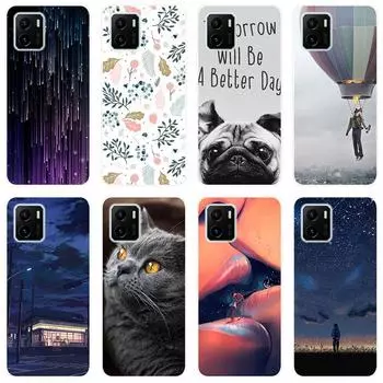 Для Vivo Y15S Y 15S VivoY15S чехол Мягкая силиконовая задняя крышка модный чехол для телефона с героями мультфильмов For Vivo Y15S
