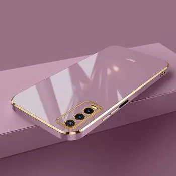 Для vivo Y20 чехол Роскошный квадратный чехол Vivo Y20i для телефона vivoY20s Y12S Y20G противоударный силиконовый чехол V2029 V2027 V2032 задняя крышка For vivo Y20