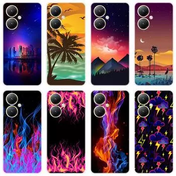 Для Vivo Y27 4G Y 27 5G чехол Мягкая силиконовая задняя крышка модный чехол для телефона с героями мультфильмов For Vivo Y27 4G