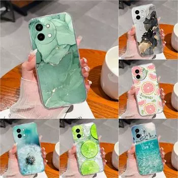 Для Vivo Y38 Y200E Y100 (ИДН) Чехол для V40 Lite V30e Y28, модные этикетки, мраморный узор, бампер, мягкий силиконовый протектор экрана TPU, противоударный для Vivo Vivo Y38 5G