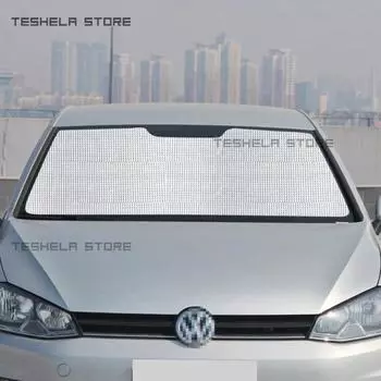 Для Volkswagen Golf 7 5G 2013 солнцезащитный козырек с защитой от ультрафиолета, защитный козырек для лобового стекла, автомобильные аксессуары, [03] 4 шт.