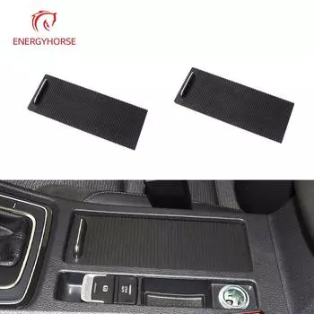 Для Volkswagen Golf 7 Центральный подлокотник Крышка ящика Пластина Sagitar Подстаканник Выдвижная шторка Scirocco Перчаточный ящик Скользящий чёрный