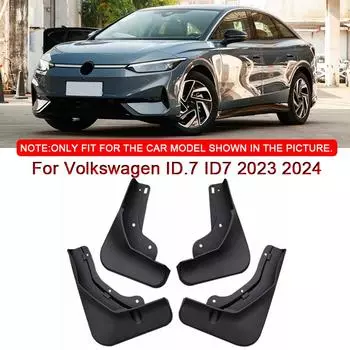 Для Volkswagen ID.7 ID7 2023 2024 автомобильный стайлинг ABS автомобильные брызговики брызговики брызговики переднее заднее крыло автомобильный аксессуар чёрный