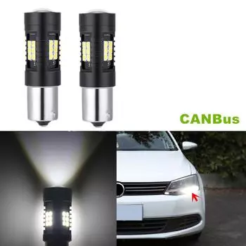 Для Volkswagen Jetta VI MK6 2010-2018 2 шт./лот CANBus безошибочный белый светодиодный DRL дневные ходовые огни