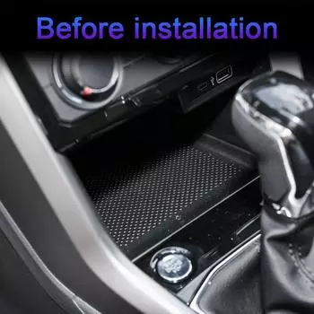 Для Volkswagen T-Cross 2019 2020 2021 2025 автомобильное беспроводное зарядное устройство QI 15 Вт быстрая зарядная пластина держатель телефона беспроводное зарядное устройство для телефона