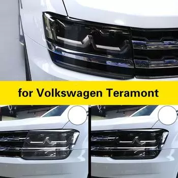 Для Volkswagen Teramont 2019 Аксессуары Пленка для фар автомобиля Защитная пленка для фар Капоты Невидимая наклейка для автомобиля Прозрачная прозрачный