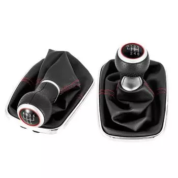 Для Volkswagen VW 1999-2004 Golf 4 IV MK4 GTI R32 Bora Jetta MT 12 мм 5 / 6 скоростная ручка переключения передач автомобиля рычаг переключения передач чехол