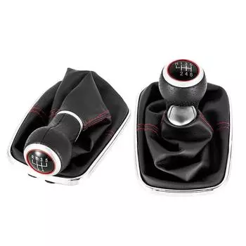 Для Volkswagen VW 1999-2004 Golf 4 IV MK4 GTI R32 Bora Jetta MT 12 мм 5 / 6 скоростная ручка переключения передач автомобиля рычаг переключения передач чехол