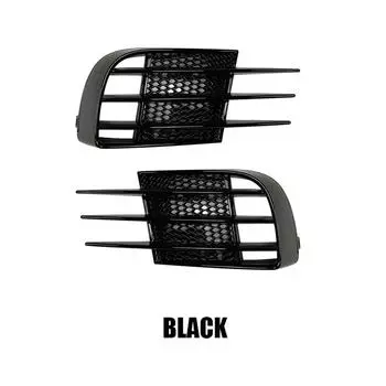 Для Volkswagen VW Аксессуары Golf 6 MK6 GTI GTD 2008 2009 2010 2011 2012 Передний бампер Решетка Противотуманные фары Рамка Крышка чёрный