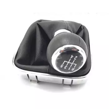 Для Volkswagen VW Bora 2008 2009 2010 2011 2012 автомобильный рычаг переключения передач с механической коробкой передач, крышка багажника, ручка переключения передач из искусственной кожи PU