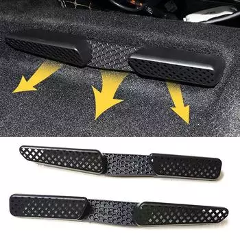 Для Volkswagen VW EOS 2006-2016 Под сиденьем Пол Кондиционер Воздухозаборная решетка Защитная крышка Отделка для стайлинга автомобиля