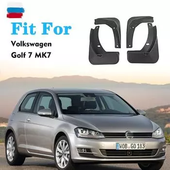 Для Volkswagen VW Golf 7 MK7 Rline GTI брызговики на крыльях автомобильные аксессуары брызговики передние и задние 4 шт. брызговики Golf 7