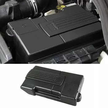 Для Volkswagen VW Golf Sportsvan 2014-2019 автомобильный двигатель аккумуляторная батарея защитный колпачок пылезащитный чехол положительный отрицательный нержавеющий корпус