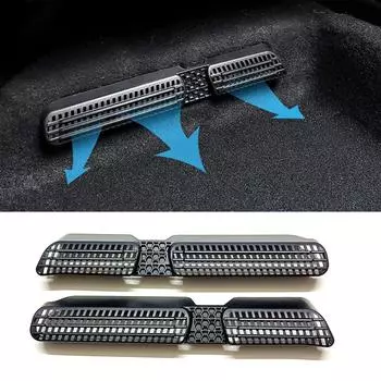 Для Volkswagen VW Golf Sportsvan 2014-2019 Под сиденьем Пол Кондиционер Воздухозаборник Решетка Защитная Крышка Отделка Автомобиля