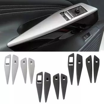 Для Volkswagen VW ID.4 ID4 2024 2024 2024 Автомобильная дверь подлокотник стеклоподъемник кнопка переключения отделка рамка декоративная крышка наклейка