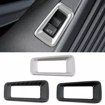 Для Volkswagen VW ID.4 ID4 2024 2024 2024 Автомобильный задний багажник Кнопка открытия двери Рамка Крышка Отделка Блестки Стиль Наклейка