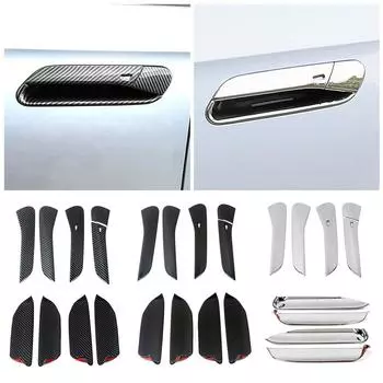 Для Volkswagen VW ID.4 ID4 2024 2024 2024 Автомобильная внешняя боковая дверная ручка, крышка чаши, отделка, наклейка для ремонта, защита от царапин