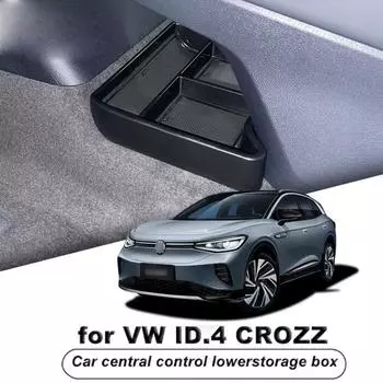 Для Volkswagen VW ID.4 ID4 ID 4 CROZZ автомобильный подлокотник органайзер для хранения консоль отделка под лоток Ca C5T4 forVolkswagen ID.4 CROZZ-One size