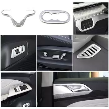 Для Volkswagen VW ID.6 ID6 2023 автомобильный воздухозаборник внутренняя ручка двери багажник окно фара сиденье переключатель держатель чашки отделка