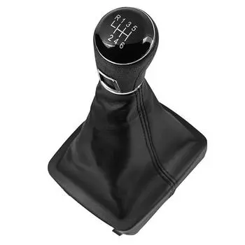 Для Volkswagen VW Polo 9N 9N2 GTI 2002-2009 Ручка переключения передач Рычаг переключения передач Чехол для багажника Воротник 9.7cmx12.5cm