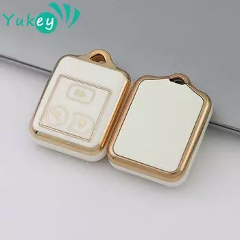 Для Volkswagen VW Polo Golf 5 6 4 Mk4 Passat B6 B7 Beetle Skoda Octavia Jetta защитный чехол силиконовый брелок с 3 кнопками чехол для автомобильного ключа чёрный