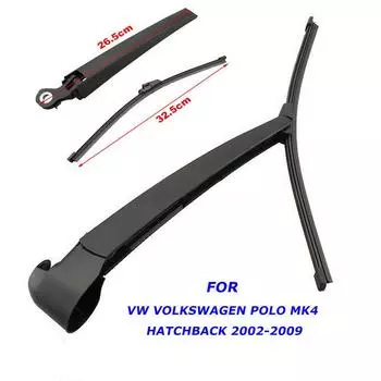 Для Volkswagen VW Polo Mk4 Hatchback 2002 2009 Задний стеклоочиститель Щетка Запасная часть Автомобильные запчасти