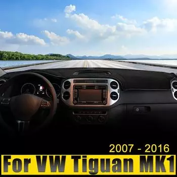 Для Volkswagen VW Tiguan 5N 2007 2008 2009 2010 2011 2012 2013 2014 2015 2016 крышка приборной панели автомобиля Avoid Light Mat Anti-UV Carpet