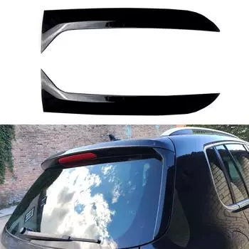 Для Volkswagen VW Tiguan MK1 автомобильное заднее окно боковой спойлер Canard Splitter отделка спойлеров Замена 2007-2016 Авто Глянец