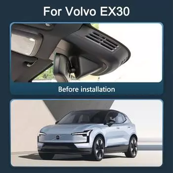 Для Volvo EX30 2025 2025 Передняя и задняя 4K видеорегистратор для автомобильной камеры видеорегистратор WIFI автомобильный видеорегистратор записывающие устройства No TF Card